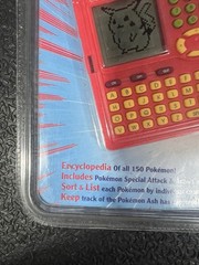 Pokemon Pokedex 1999 Tiger Electronics Original Vintage & Sealed Nintendo Hasbro