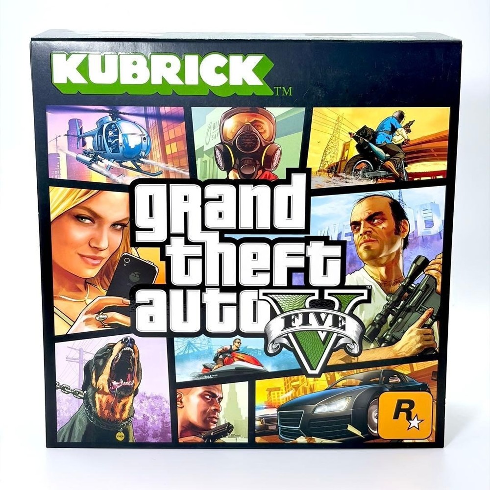 KUBRICK Grand theft autoⅤMedicom Toy Mini Figure 5 Doll HEIST EDITION Japan