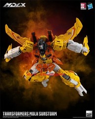 Threezero MDLX transforming Sunstorm 7.9in Limited Collectible Action Figure