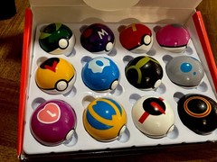 12 Pcs/ Set Pokémon ball Figures Model Toys Pocket Poke Ball Petelf USA