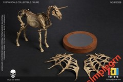 101TOYS ES031 1/12 Scale Pocket Monster Skeleton Skeleton Articulated Horse Set