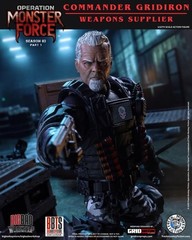 Operation: Monster Force Season 03 (Part 1) Commander Gridiron 1/12 Scale NIB