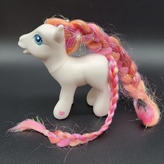 My Little Pony 3 Figures Lot Long Hair Petal Blossom Aloha Pearl Baby Bellaluna