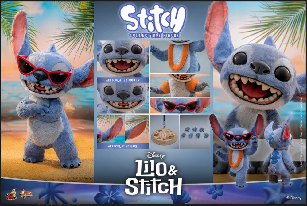 Hot Toys MMS815 Disney’s Stitch Collectible 1:1 Scale Life Size Figure