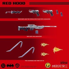 MEZCO TOYZ ONE:12 Red Hood Limited Edition DC Comics Batman Action Figure Toys