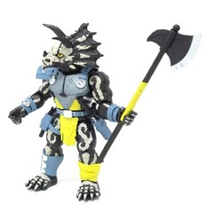Triax Skiver Night Lands Deco Boss Fight Studio Saurozoic Warriors Dinosaur Toy