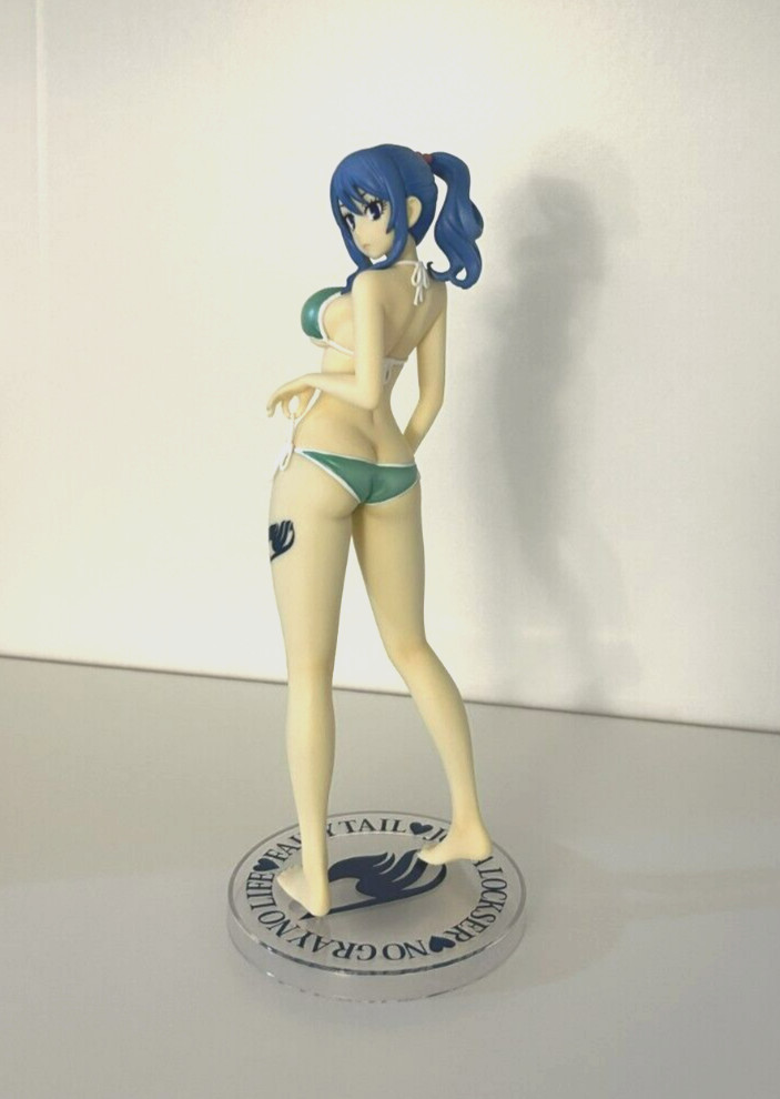 FAIRY TAIL Juvia Lockser Swimsuit Ver 1/8 PVC Figure X-Plus Green Swimswuit Ver.