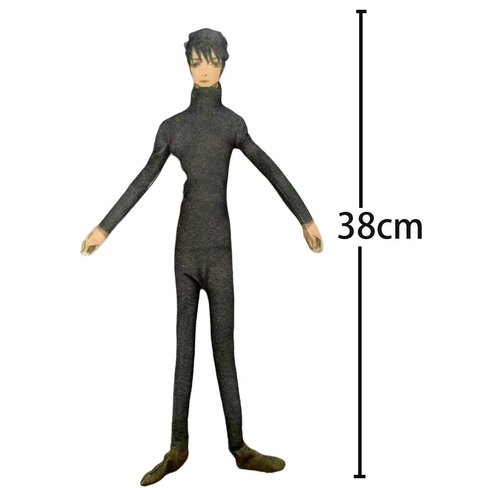 38cm Anime Gojo Satoru Itadori Yuji Cosplay Doll Plush Stuffed Figure Dolls Room