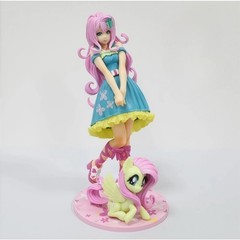 Fluttershy Action Figure My Little Pony Bishoujo Princess Statue 8in Toy New