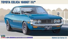 Hasegawa 1/24 Toyota Celica 1600GT Plastic Model HC12