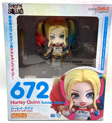 Nendoroid 672 Harley Quinn Suicide Squad Figure Good Smile MIB Authentic Japan