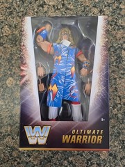 WWE Ringside Exclusive Elite Wrestlemania Ultimate Warrior Brand New Sealed…