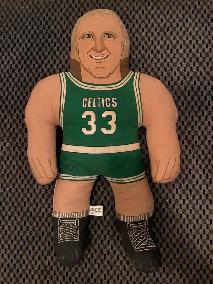 Larry Bird Wrestling Buddy Hoopster Heroes Ace Novelty 1991 Celtics