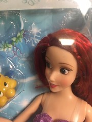Disney Classic Princess Ariel Doll includes Flounder – from Little Mermaid – NEW