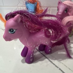 Lot Of 8 My Little Pony Various Pony – MATTED HAIR Baby