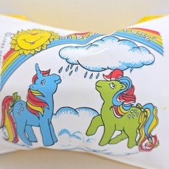 VINTAGE MY LITTLE PONY G1 PAIR INFLATABLE FLOAT BANDS SWIM HASBRO 1984 NONUSE