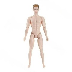 Strong Man 1/6 Male Doll White/Normal/Tan Action Figure Body DIY Toy