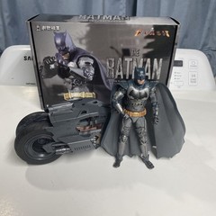 MODOKING Batman Ben Affleck Motorcycle Assembled model Toy Kit In Stock L:28CM