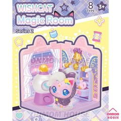 Wishcat Magic Room Vol.2 8 Types Mini Figure Set Korean Toy 2026