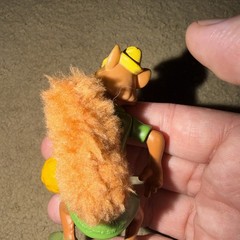 Disney Robin Hood Fox Character Vintage Collectible Toy Figure w/ Fuzzy Tail 3″