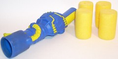 Vtg Real Ghostbusters ECTO POPPER w/ 4 Foam Pops 1986 Cosplay Kenner