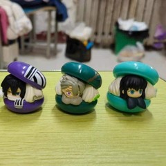 Genuine Demon Slayer Kimetsu No Yaiba Character Macaron Blind Bag Figure -CHOOSE