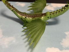 How To Train Your Dragon Barf and Belf Zippleback lot of 2 action figures