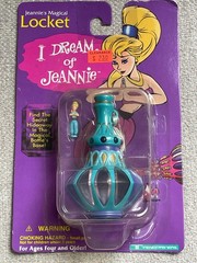 VINTAGE 1996 TRENDMASTERS I DREAM OF JEANNIE BLUE LOCKET MINI FIGURE NEW ON CARD