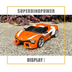 Tobot V Galaxy Detectives Alpha-Plus Transforming Sports Car Robot Figure Toy