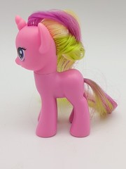 My Little Pony G4 LULU LUCK Brushable Hair Pink Green Horshoes Cutie Mark