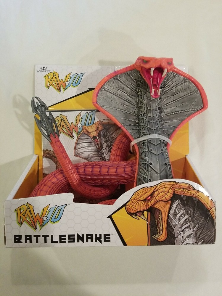 2020 Raw 10 BATTLESNAKE McFarlane Toys New in BOX AGES 6+ FREE S/H