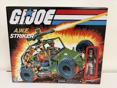 GI Joe Lot: Retro AWE Striker w/ Crankcase, Duke, Stalker, Walmart Exclusive,NEW