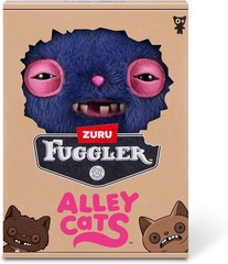 Fuggler 🐱 Alley Cats CHEEZEE (Blue) 🐱 NEW 9″ Fast Free Ship! Funny! Ugly! Cute