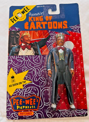 KING of CARTOONS Pee-Wee Herman Playhouse 1988 Matchbox NEW in BOX!
