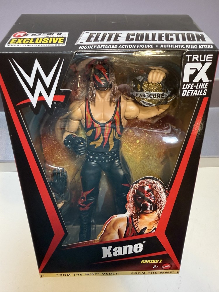 WWE Elite Ringside Exclusive From The Vault Series 1 Kane Action Figure Mattel