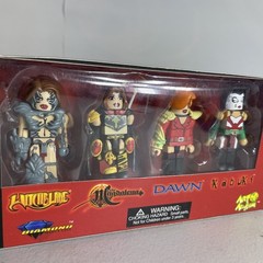NEW Minimates Indie Comics 4-Pack Witchblade Magdalena Dawn Kabuki Figures 18G5