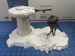 Kenner 1981 Star Wars ESB Hoth Action Figure Lot Snowspeeder, Playset, And Wampa
