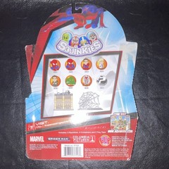 Squinkies The Amazing Spider-Man MovieSet 10 Squinkies Tiny Toys Containers 2012