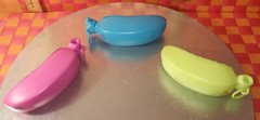 Bananas lot of 3 sub sets, pink+blue+green, 6″L, 2020, Cepia LLC
