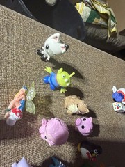 Mini Toy Figure Lot Animals Characters Blind Bag Style Disney Pixar LOL Bonkers