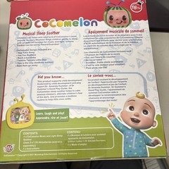 CoComelon Musical Sleep Soother Nursery Rhymes Plush Watermelon Toy WOW! Stuff