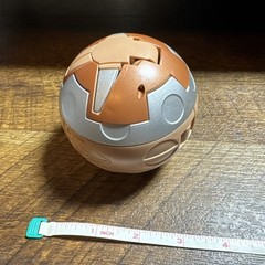 Bakugan Primo Vulcan Tan Subterra Large Deka Display Figure 620 G With 5 Cards