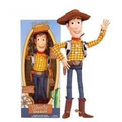 40cm Cowboy Sheriff Style Talking Action Figure Toy Story Woody Doll