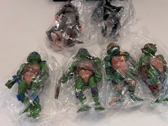 OBXAVV 4.7″ Ninja Turtles Action Figures 6PCS Figure Bundle Toys Collection NIB
