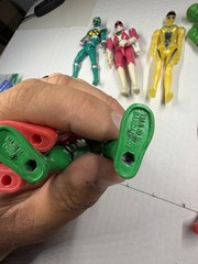 Power Rangers Action Figure Lot MMPR Dino Thunder Ninja Storm Mystic Force 8