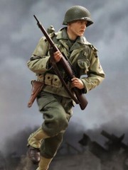 1/6 DID A80144 Ranger D Sniper Jackson Saving Private Ryan Soldier Figure Model