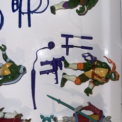 I Have 8 Complete Ninja Turtles the next mutation 1997 action figures