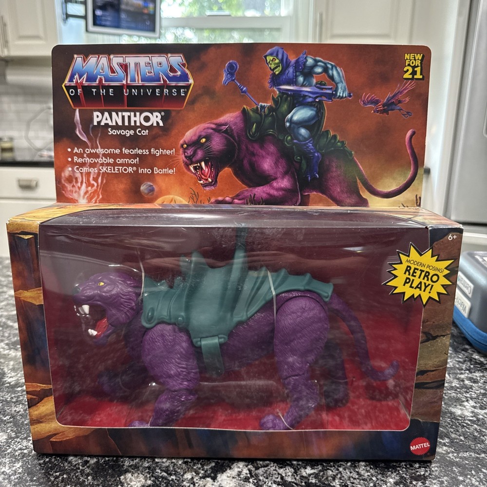 Masters of the Universe Origins Panthor Savage Cat 6″ Action Figure GVN49 NEW