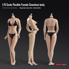 USA ANT 1/6 Super Flexible Seamless Female Normal Mid Breast Action Figure Body