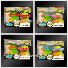 Mini Tubbz Rubber Duck Teenage Mutant Ninja Turtles Michaelangelo Raph Don 1.5″
